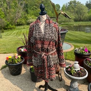 Free People Iona Belted Cardigan M